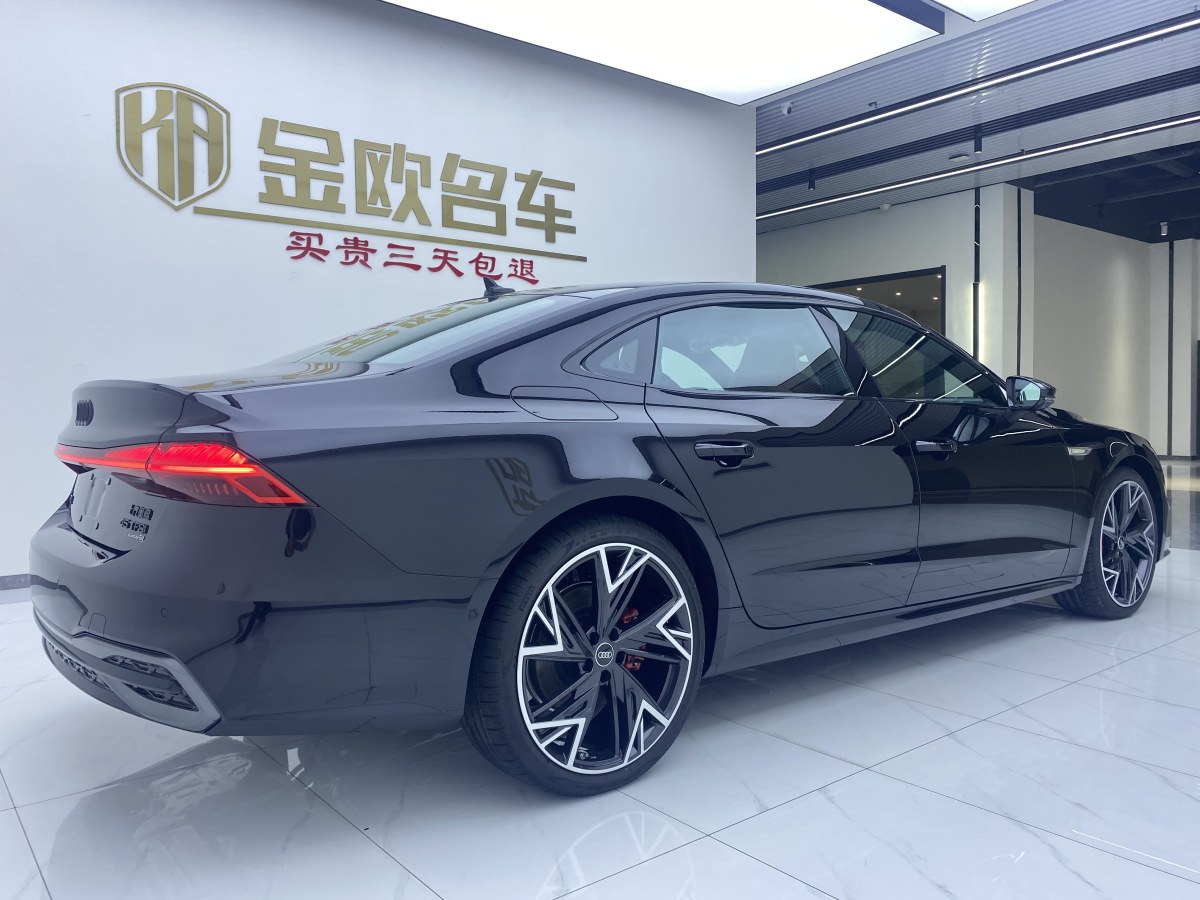 奧迪 奧迪A7L  2024款 45 TFSI quattro 黑武士版圖片