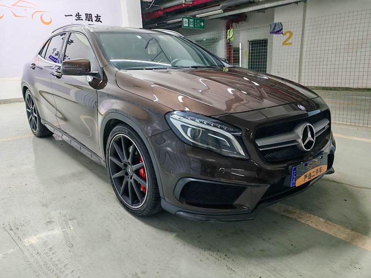 奔馳 奔馳GLA AMG  2015款 AMG GLA 45 4MATIC圖片