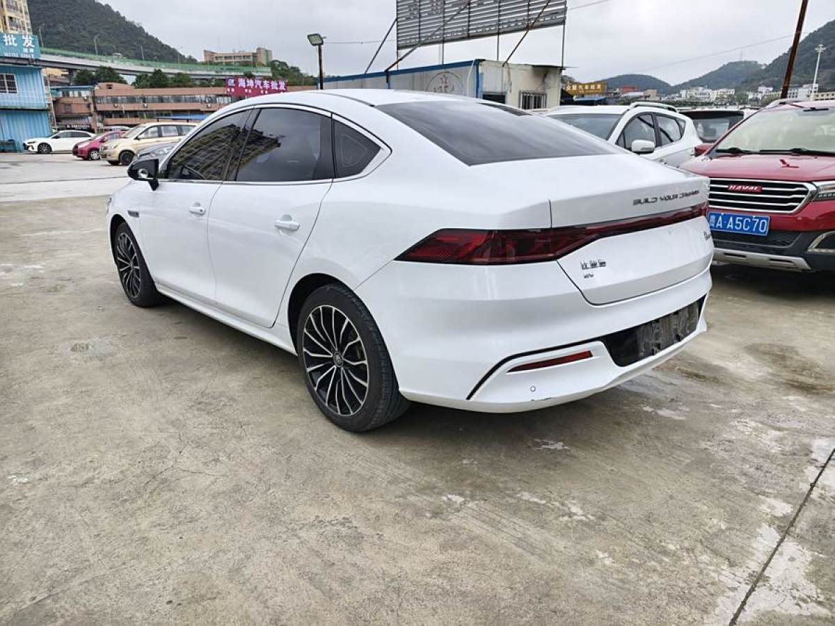 2021年8月比亞迪 秦PLUS  2021款 EV 600KM 旗艦型