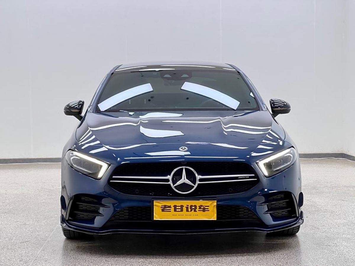 奔馳 奔馳A級AMG  2020款 改款 AMG A 35 4MATIC 先型特別版圖片