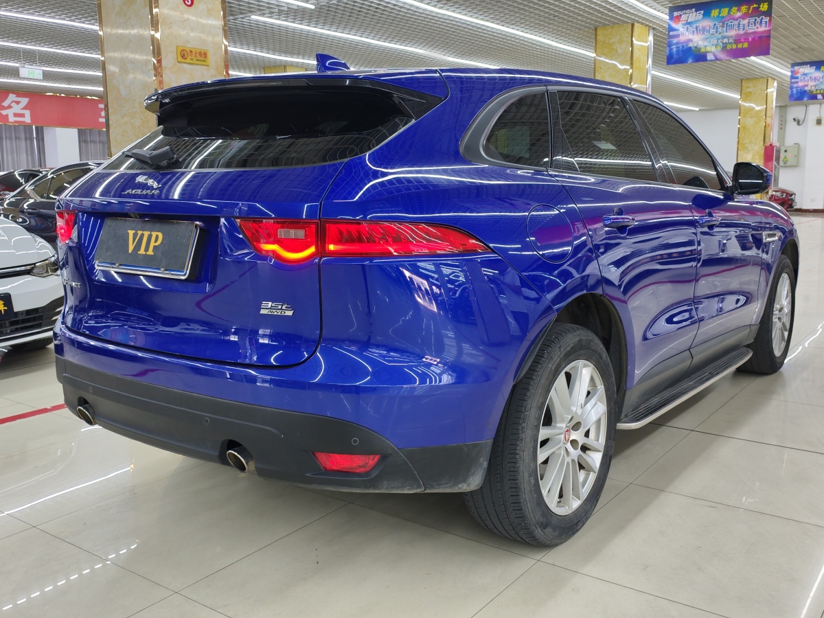 2018年1月捷豹 F-PACE  2018款 2.0T 兩驅(qū)都市尊享版