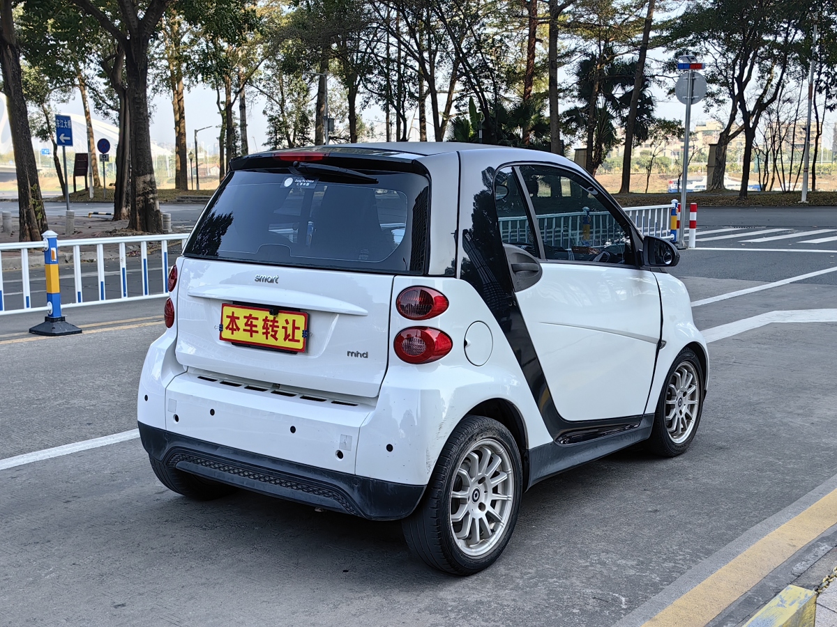 smart fortwo  2012款 1.0 MHD 硬頂標(biāo)準(zhǔn)版圖片