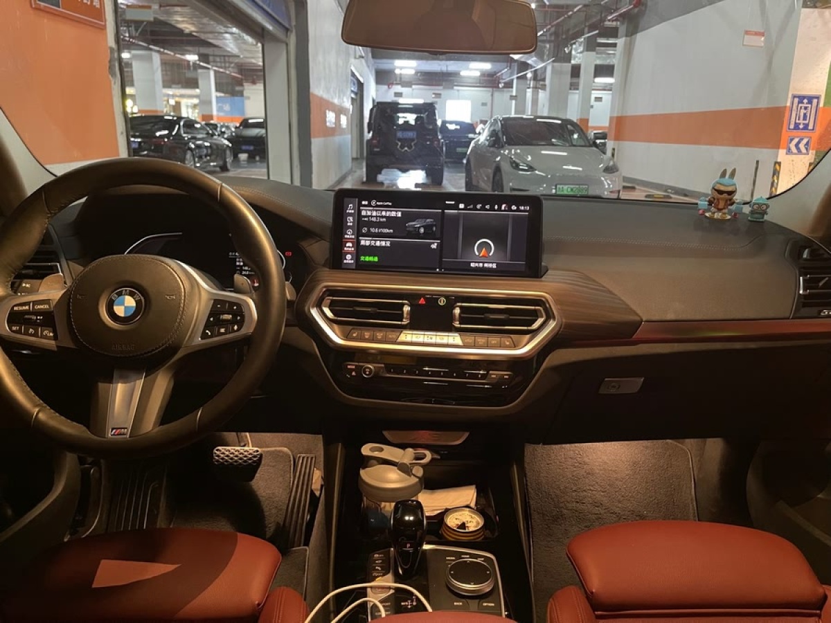 寶馬 寶馬X3  2022款 改款 xDrive30i 領(lǐng)先型 M曜夜套裝圖片