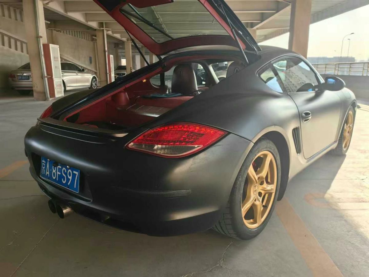 保時捷 Cayman  2011款 2.9L BLACK EDITION(限量188輛)圖片