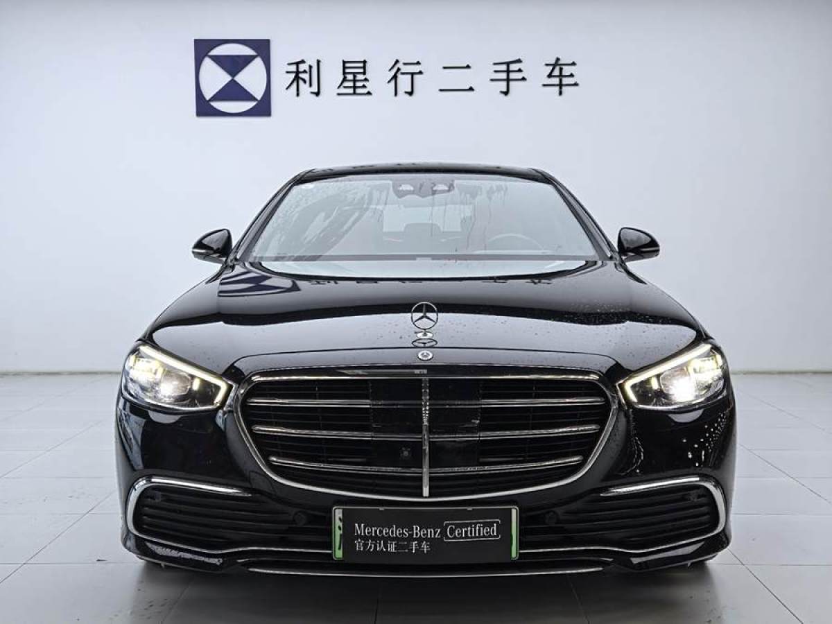 奔馳 奔馳S級(jí)新能源  2023款 改款 S 450 e L 插電式混合動(dòng)力轎車圖片