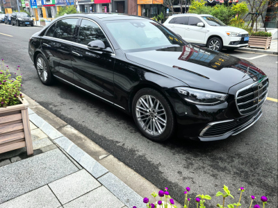 奔驰 奔驰S级  2021款 S 450 L