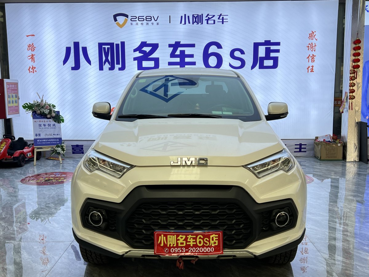 2021年4月江铃 域虎7  2020款 2.0T柴油自动四驱舒享版短轴国VI JX4D20A6L