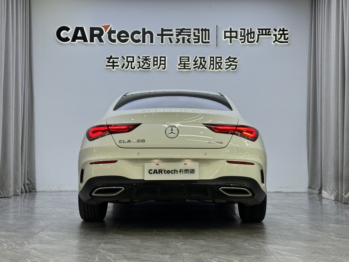 2022年3月奔馳 奔馳CLA級(jí)  2022款 改款 CLA 200 4MATIC