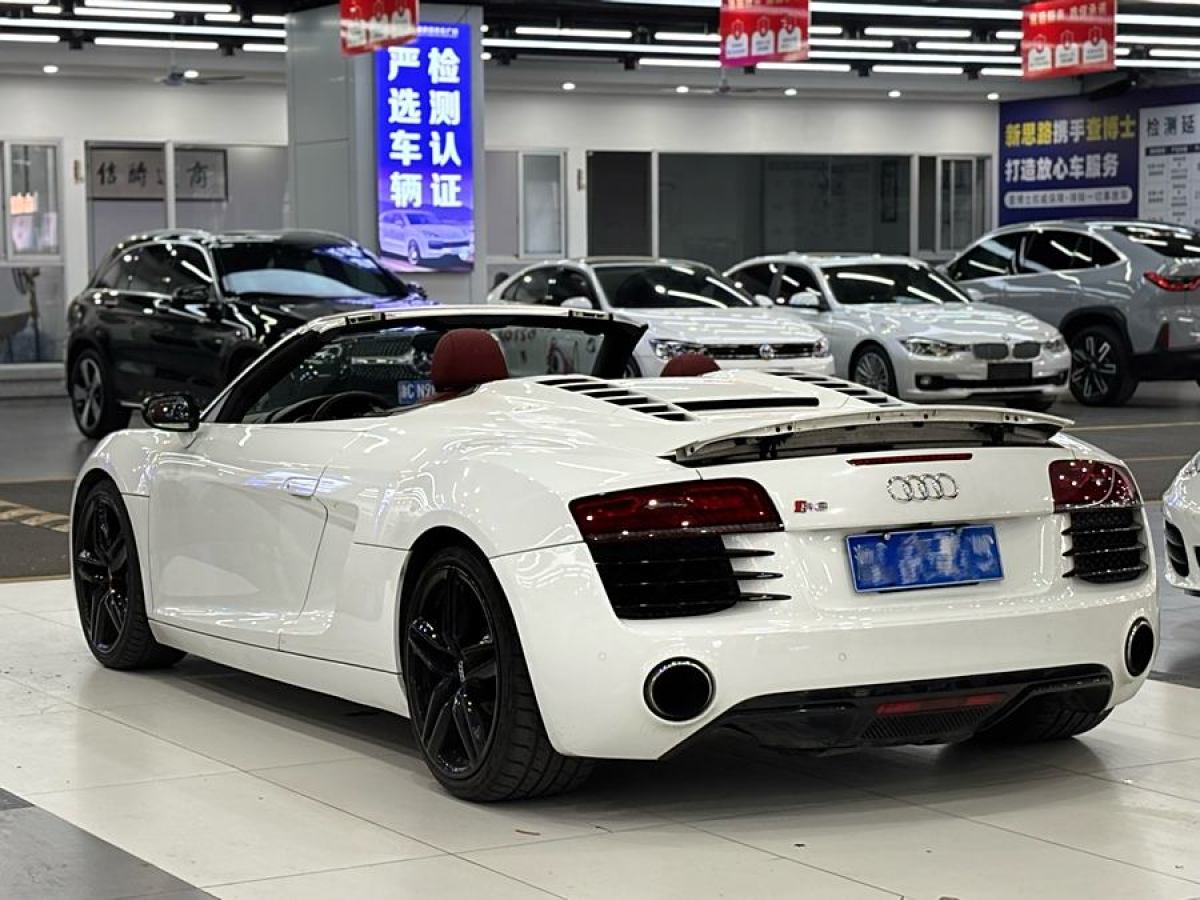 奧迪 奧迪R8  2014款 Spyder 4.2 FSI quattro圖片