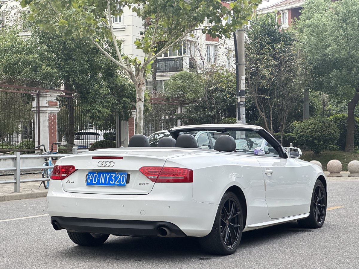 2011年8月奧迪 奧迪A5  2010款 2.0TFSI Cabriolet