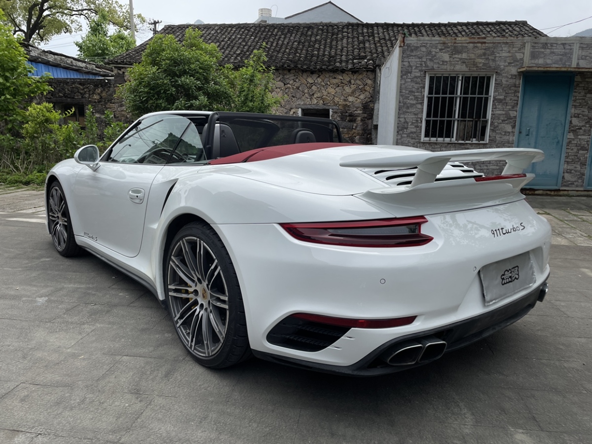 保時捷 911  2014款 Turbo Cabriolet 3.8T圖片