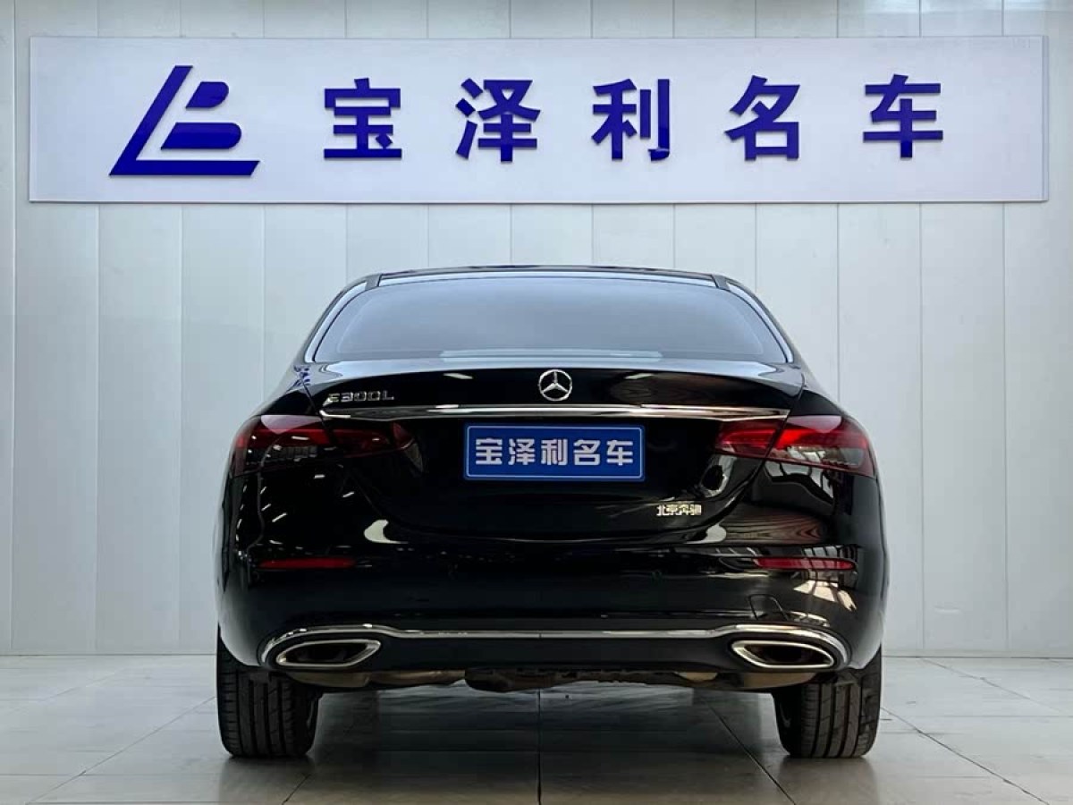 奔馳 奔馳E級(jí)  2022款 改款 E 300 L 豪華型圖片