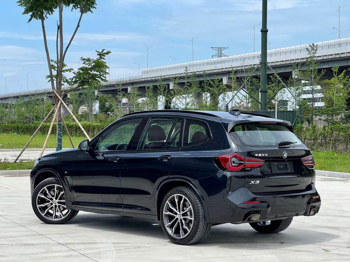 寶馬 寶馬X3  2023款 改款 xDrive30i 領(lǐng)先型 M曜夜套裝圖片