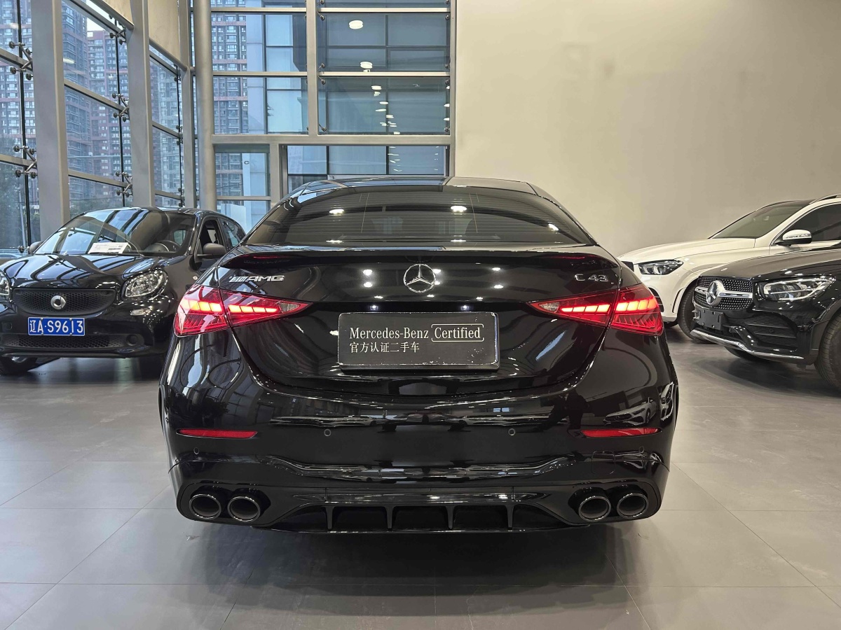 奔馳 奔馳C級AMG  2024款 改款 AMG C 43 4MATIC圖片