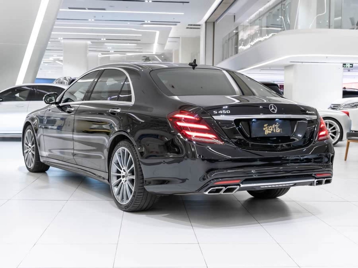 奔馳 奔馳S級  2018款 S 450 L 4MATIC 卓越特別版圖片