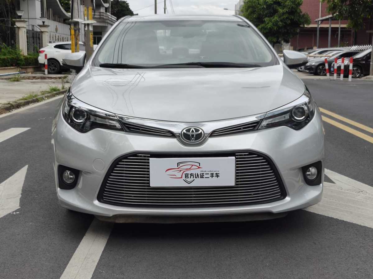 豐田 雷凌  2017款 1.2T E CVT新銳版圖片