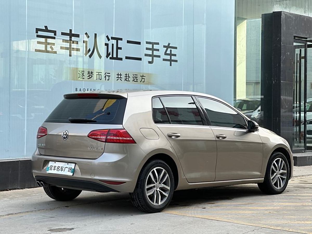 大眾 高爾夫  2014款 1.4TSI 自動(dòng)旗艦型圖片