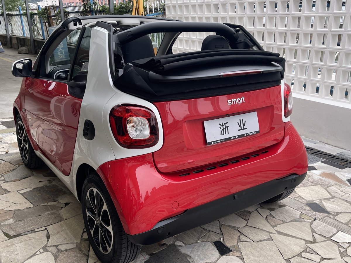 smart fortwo  2016款 1.0L 52千瓦敞篷激情版圖片