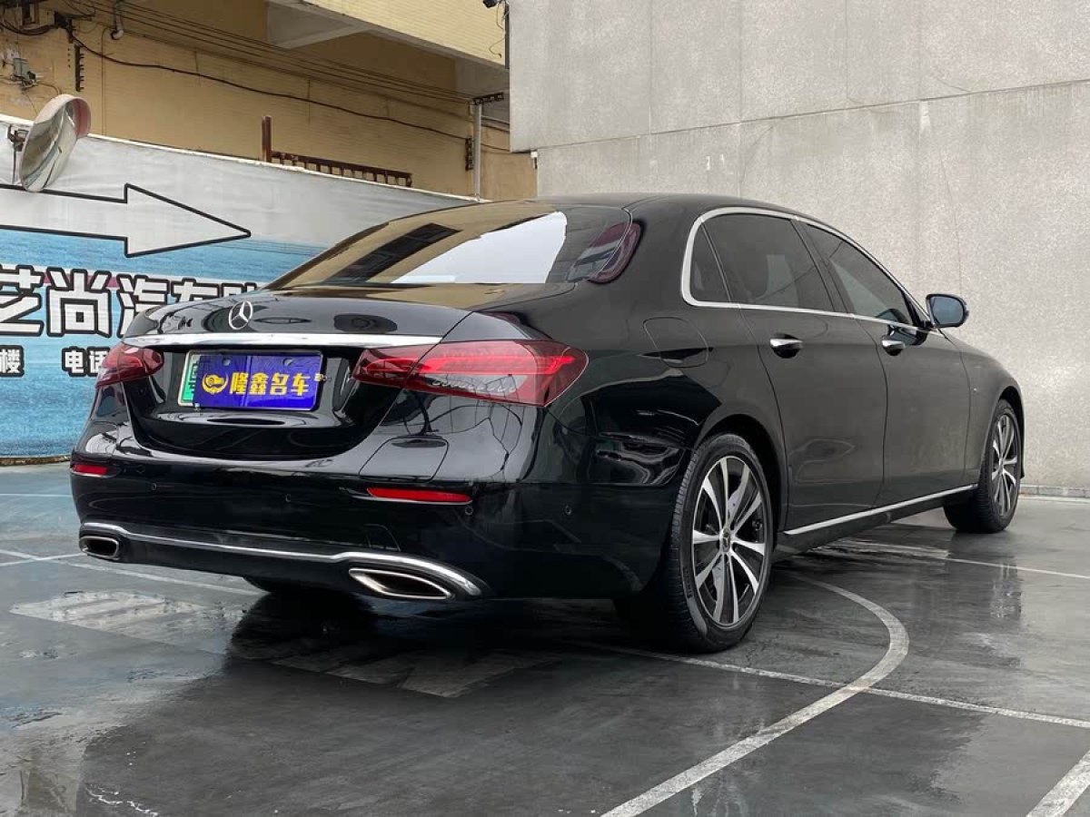 奔馳 奔馳E級新能源  2021款 E 350 e L 插電式混合動力轎車圖片