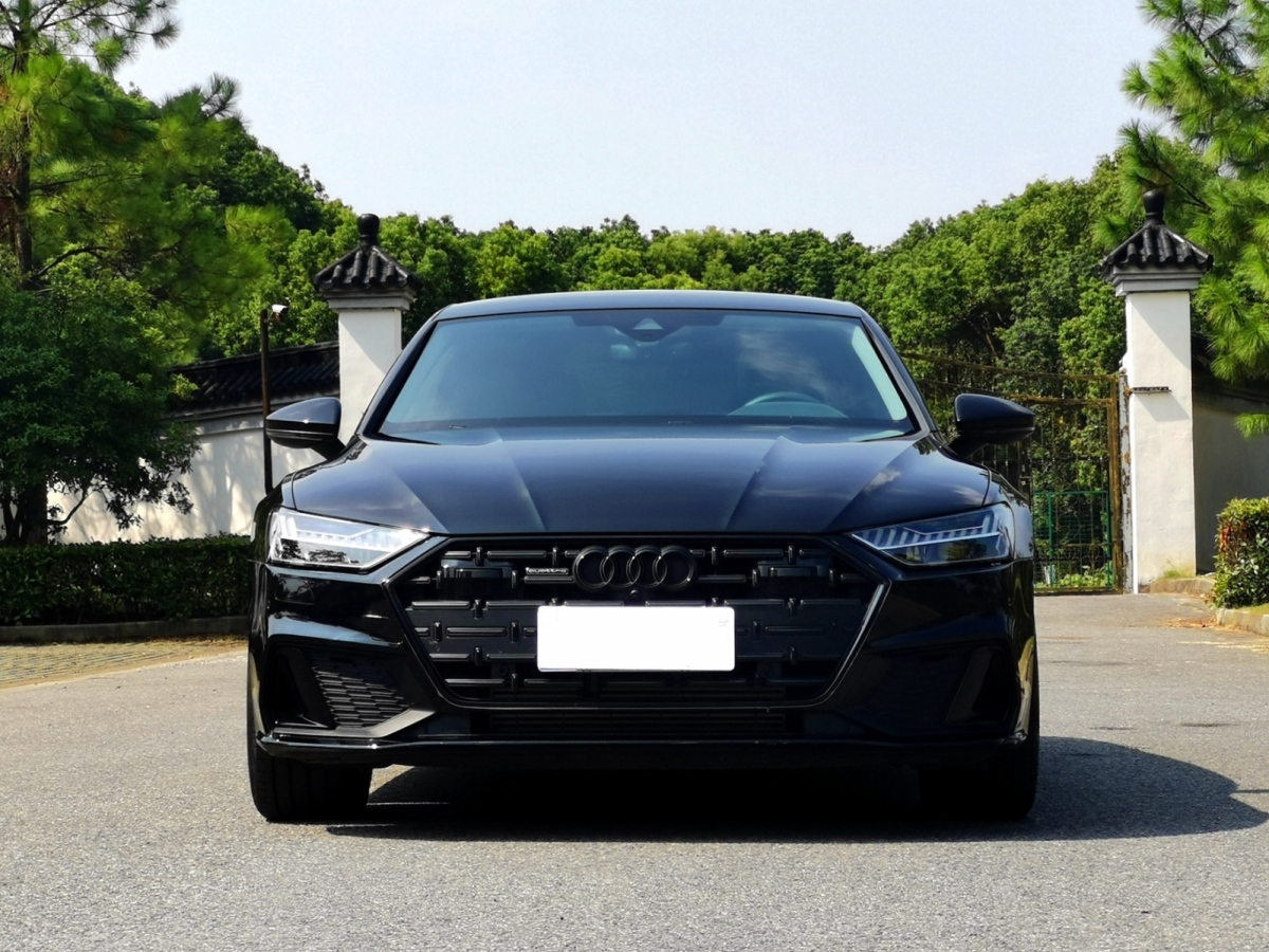 2023年9月奧迪 奧迪A7 奧迪A7L 2022款 45 TFSI quattro S-line 見遠型曜黑套裝