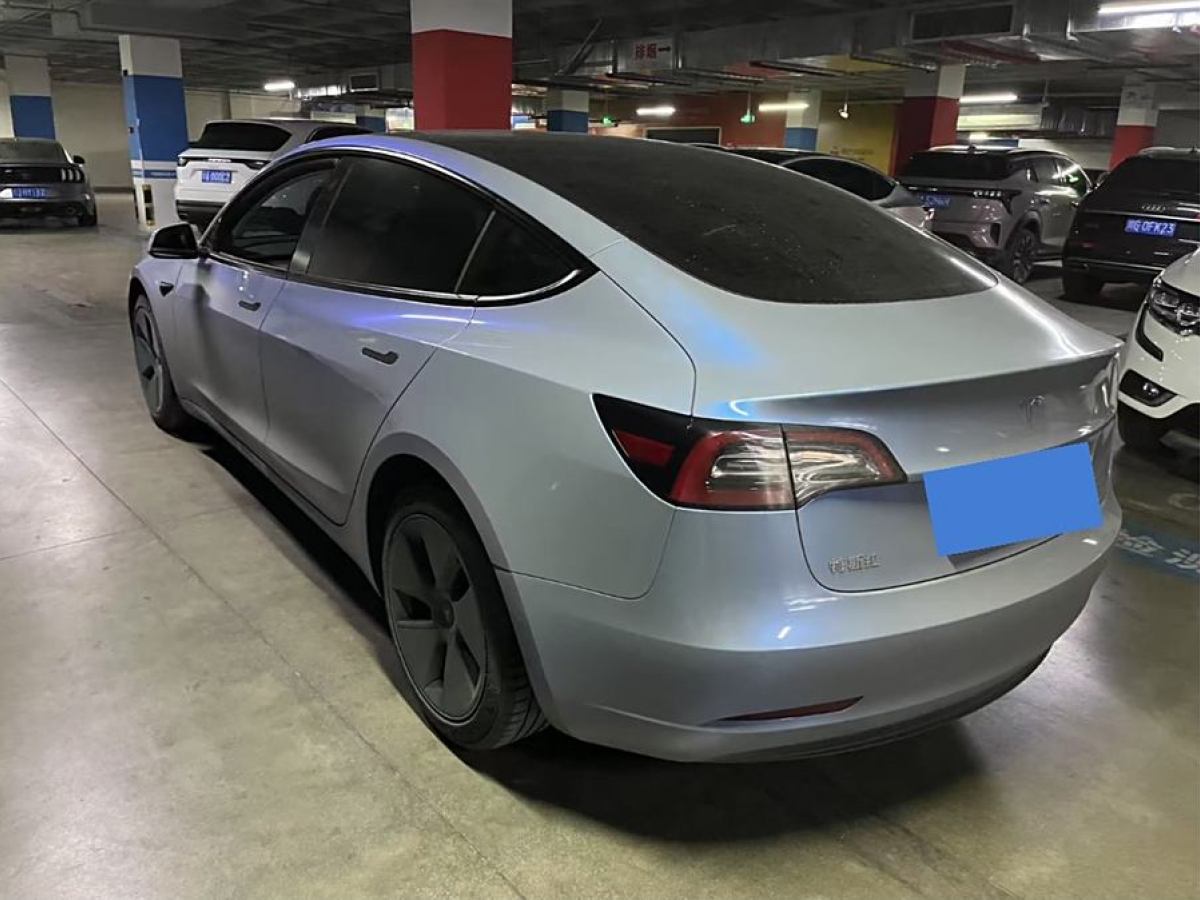 特斯拉 Model 3  2021款 改款 標(biāo)準(zhǔn)續(xù)航后驅(qū)升級版圖片