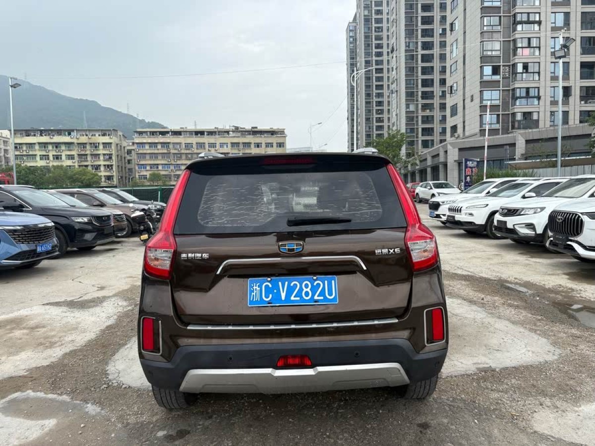 吉利 遠(yuǎn)景X6  2016款 1.3T CVT豪華型圖片
