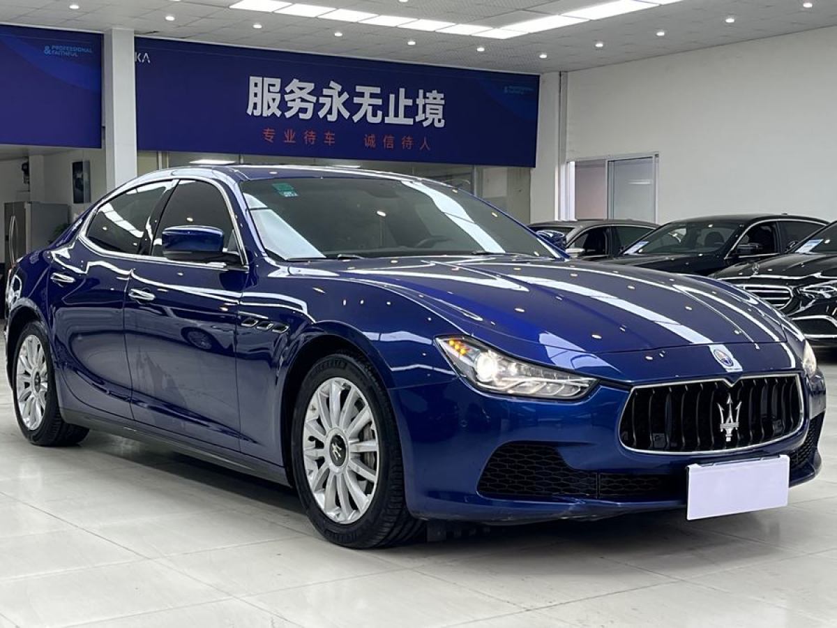 瑪莎拉蒂 Ghibli  2014款 3.0T 標(biāo)準(zhǔn)版圖片