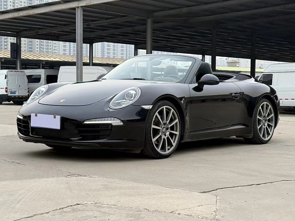 2013年12月保時(shí)捷 911  2012款 Carrera Cabriolet 3.4L