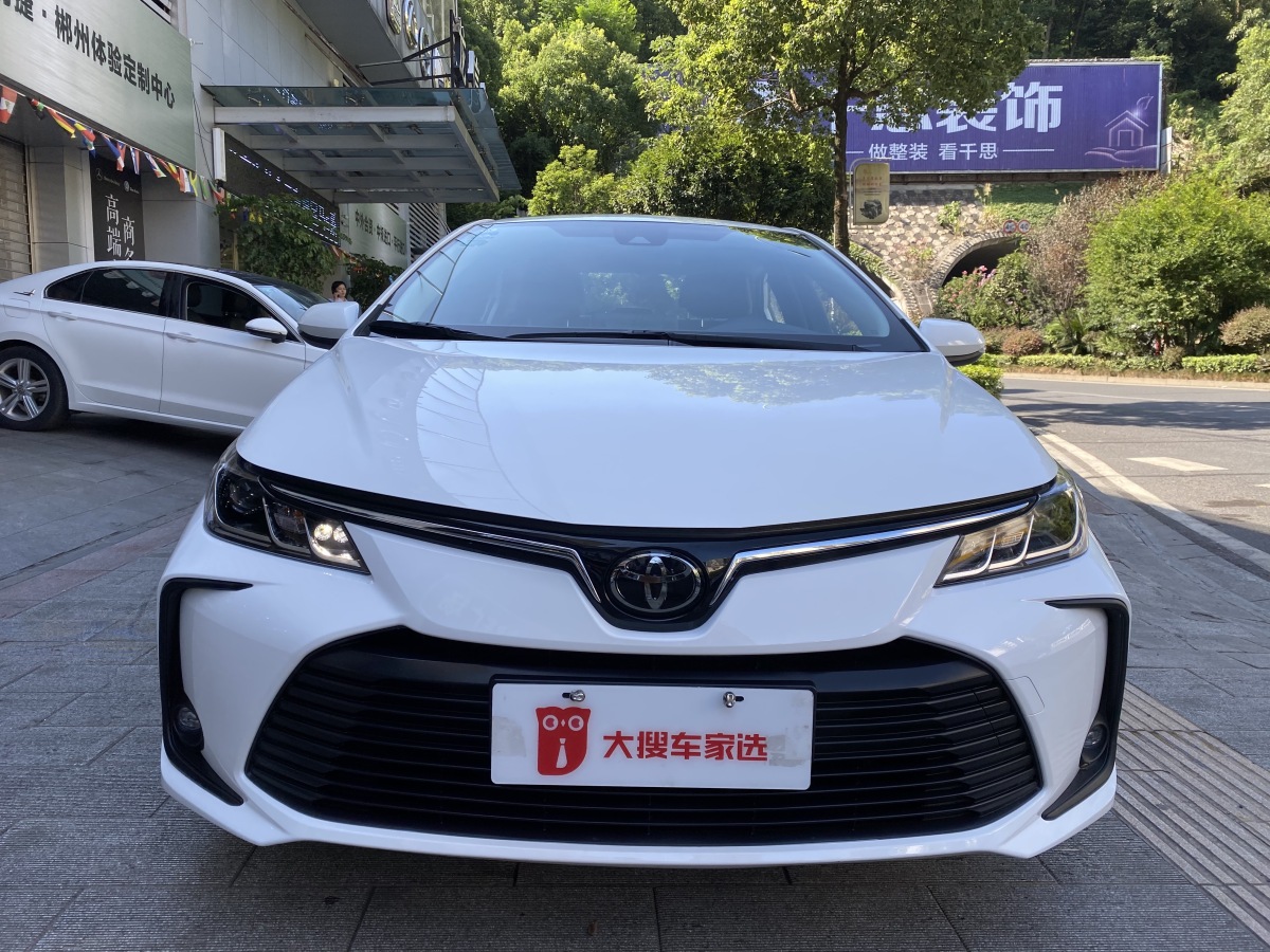 【郴州】2020年2月 豐田 卡羅拉 2019款 1.2t s-cvt gl先鋒版 自動檔