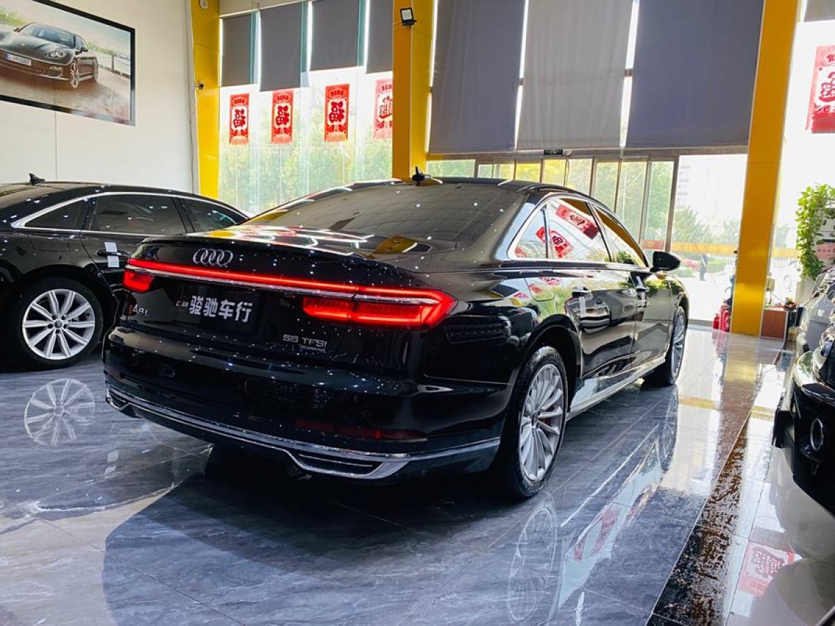 2019年3月奧迪 奧迪A8  2018款 A8L 55 TFSI quattro投放版精英型