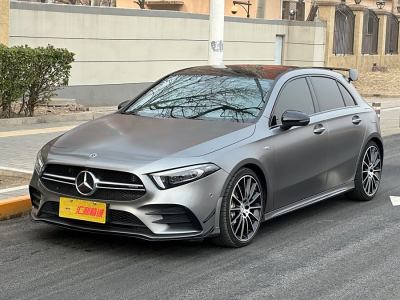 2021年7月 奔馳 奔馳A級AMG 改款 AMG A 35 4MATIC 先型特別版圖片