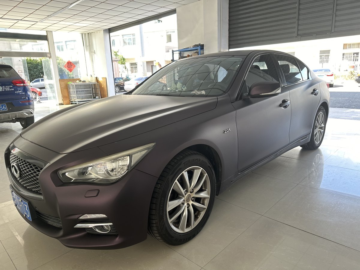 2015年11月英菲尼迪 Q50L  2015款 2.0T 悅享版