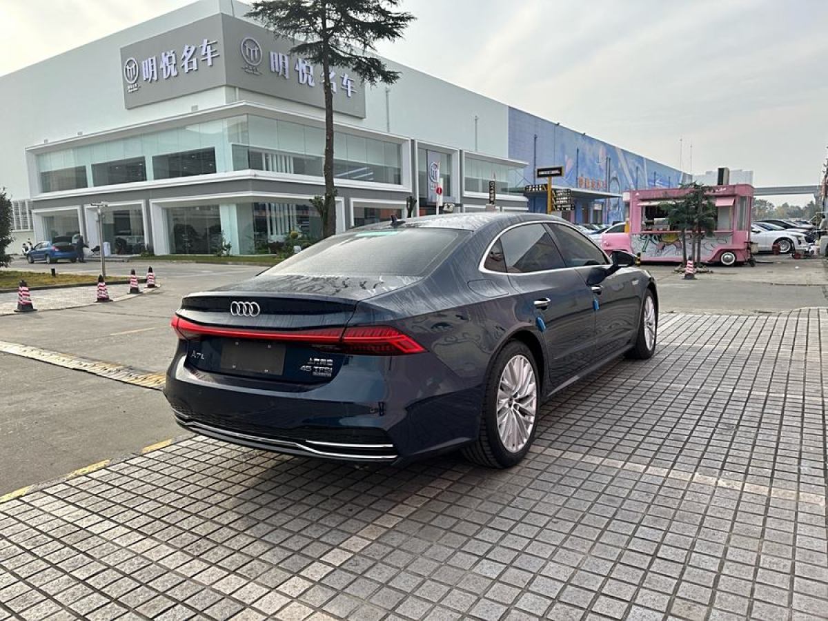 奧迪 奧迪A7L  2024款 45TFSI S-line 筑夢型 流晶套裝圖片