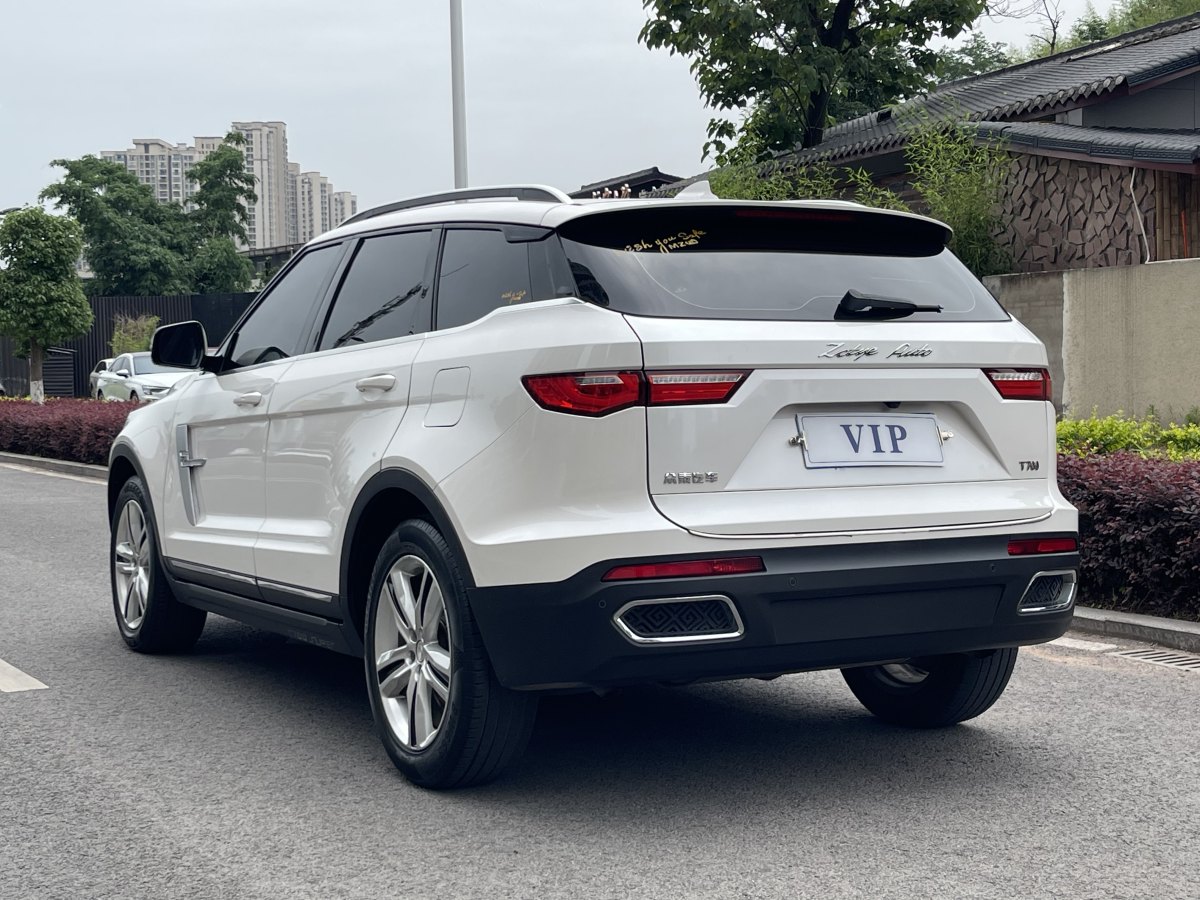 眾泰 T700  2017款 1.8T 雙離合尊享型圖片