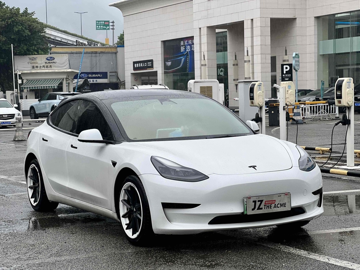 2021年4月特斯拉 Model 3  2019款 標(biāo)準(zhǔn)續(xù)航后驅(qū)升級版