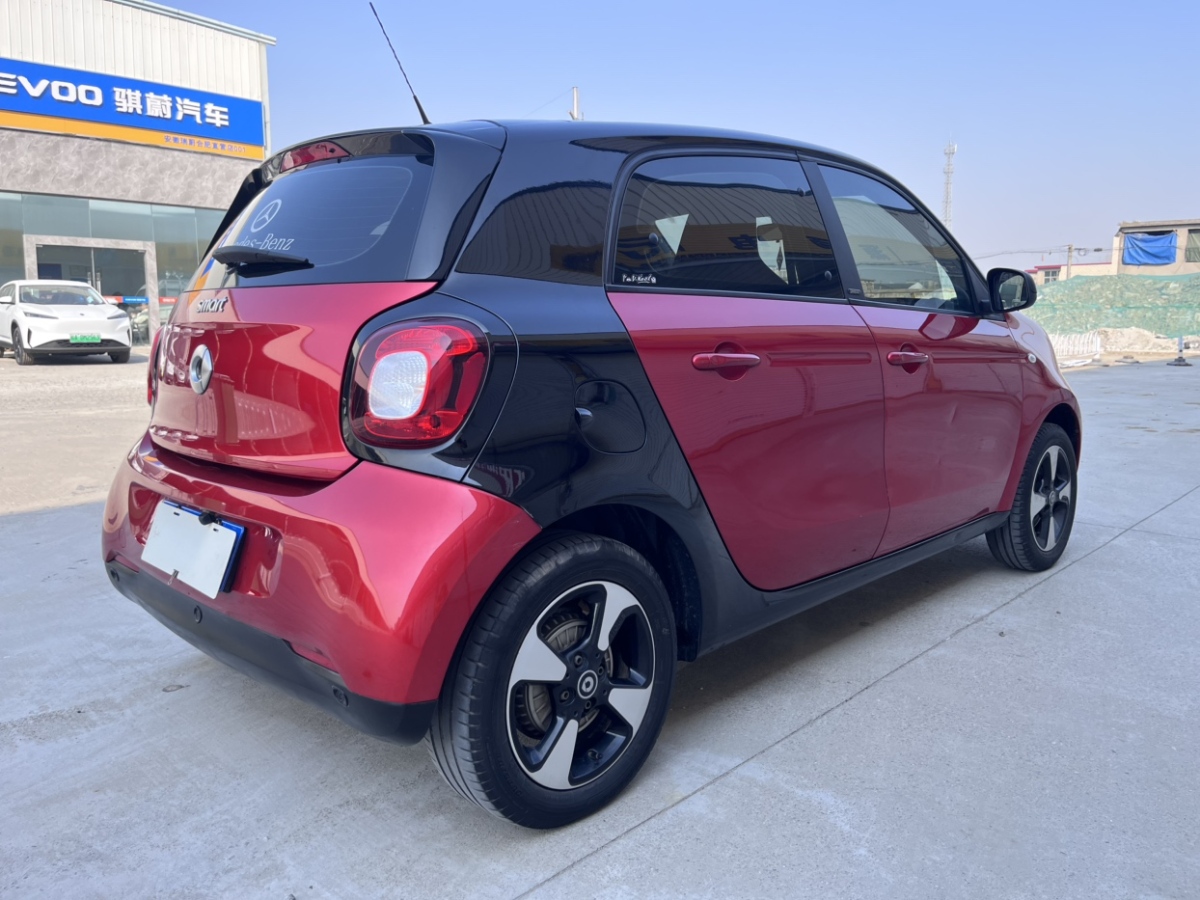 smart forfour  2018款 1.0L 52千瓦激情版圖片