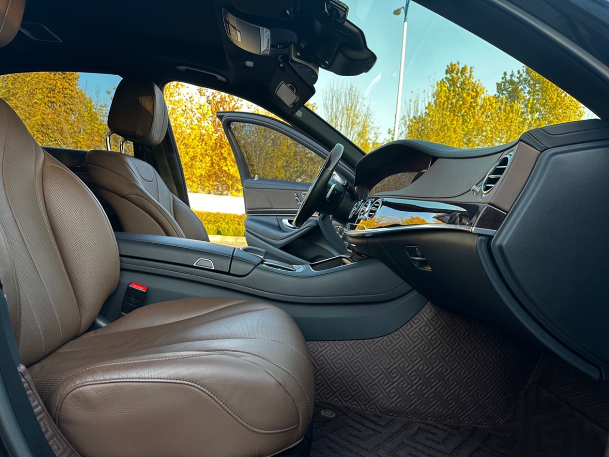 2019年1月奔驰 奔驰S级  2019款 S 350 L 尊贵型