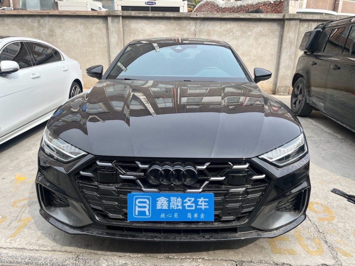 奧迪 奧迪A7L  2024款 45 TFSI quattro 黑武士版圖片