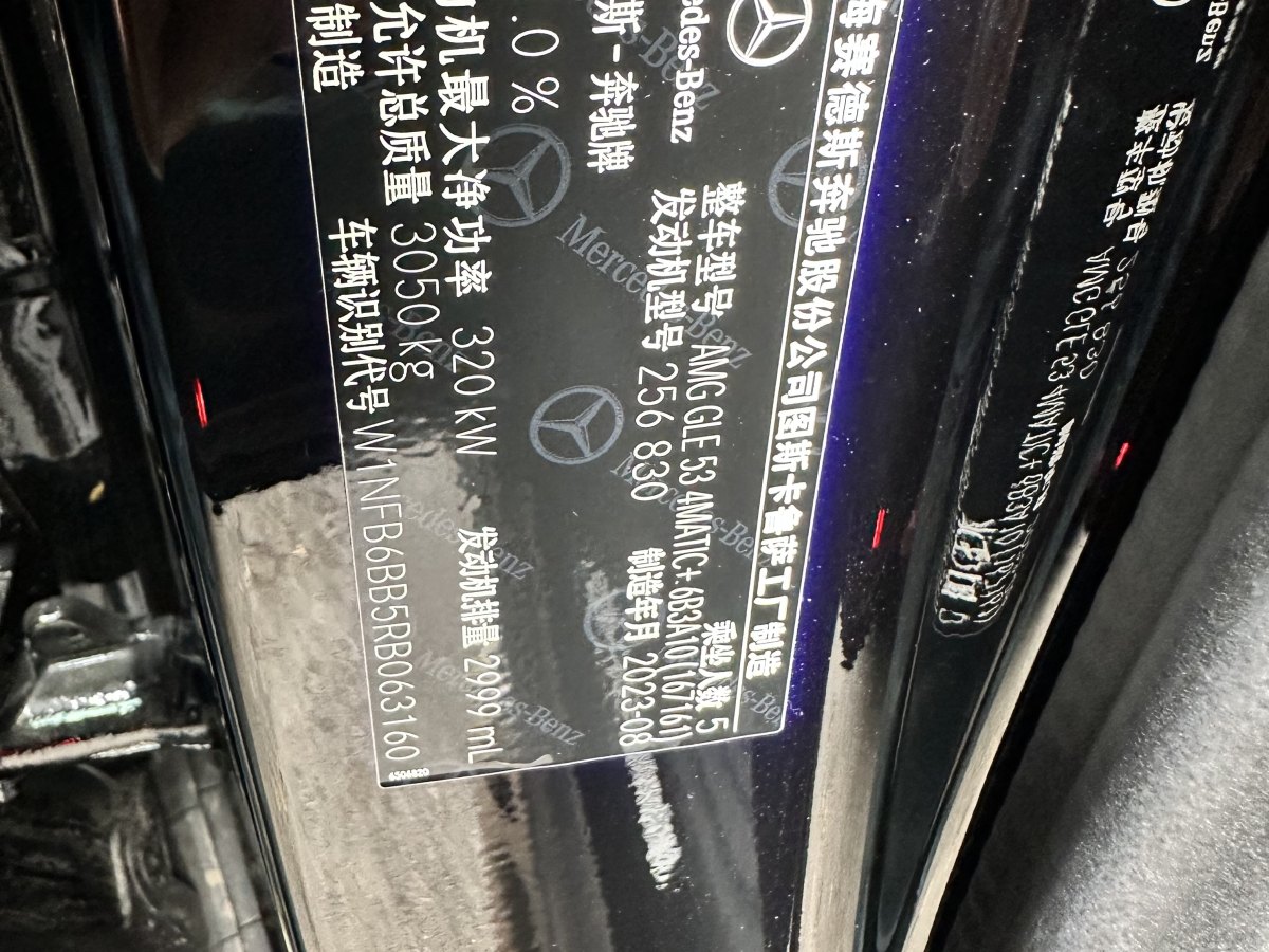 奔馳 奔馳GLE AMG  2020款 AMG GLE 53 4MATIC+圖片