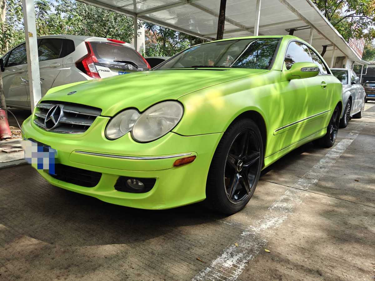 2008年10月奔馳 奔馳CLK級  2006款 CLK 350 雙門轎跑車