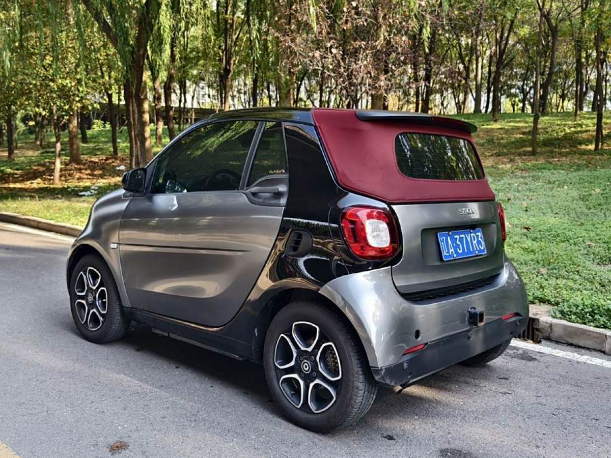 smart fortwo  2016款 0.9T 66千瓦敞篷先鋒版圖片