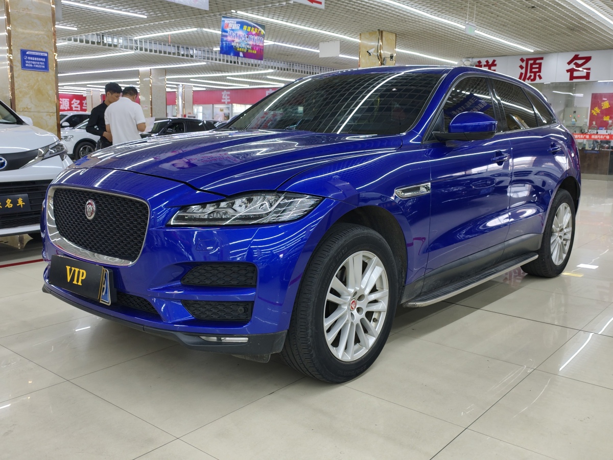 2018年1月捷豹 F-PACE  2018款 2.0T 兩驅(qū)都市尊享版