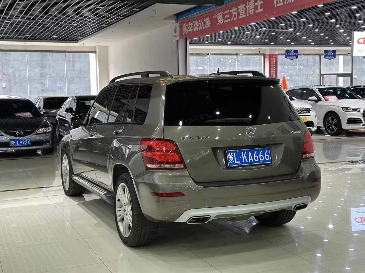 2013年1月奔馳 奔馳GLK級  2013款 GLK 300 4MATIC 動感型