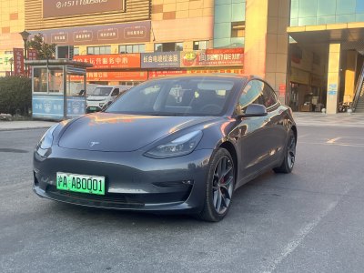 2021年10月 特斯拉 Model Y Performance高性能全輪驅(qū)動(dòng)版 3D6圖片