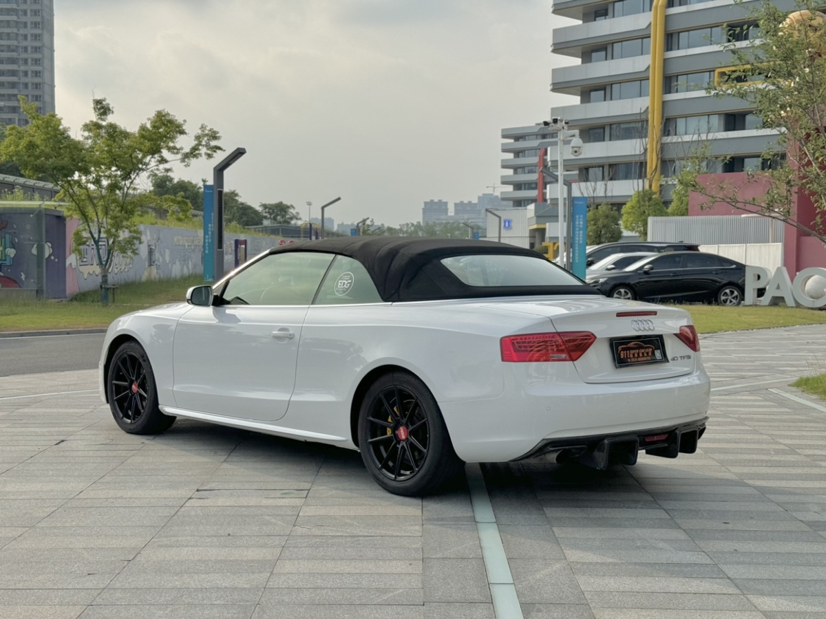 2012年11月奧迪 奧迪A5  2012款 2.0TFSI Cabriolet