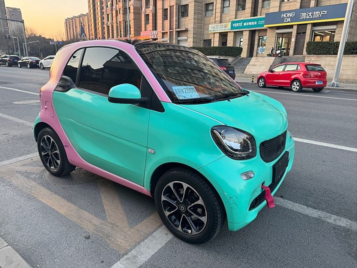 smart fortwo  2015款 1.0L 52千瓦硬頂激情版圖片