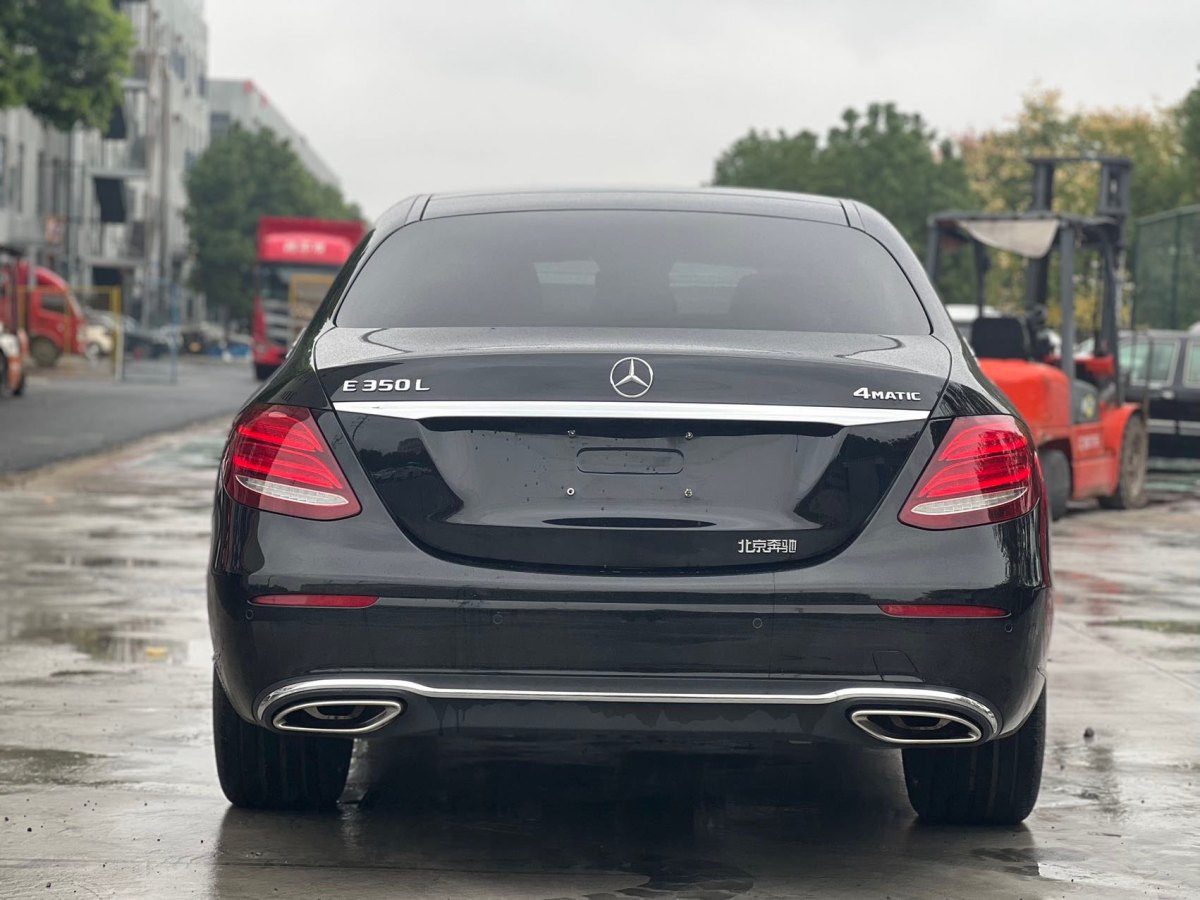 2019年6月奔馳 奔馳E級(jí)  2019款 E 350 L 4MATIC