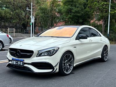 2018年2月 奔馳 奔馳CLA級AMG 改款 AMG CLA 45 4MATIC圖片