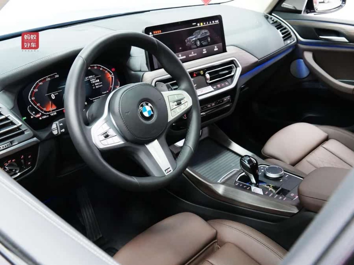寶馬 寶馬X3  2023款 改款 xDrive30i 領(lǐng)先型 M曜夜套裝圖片
