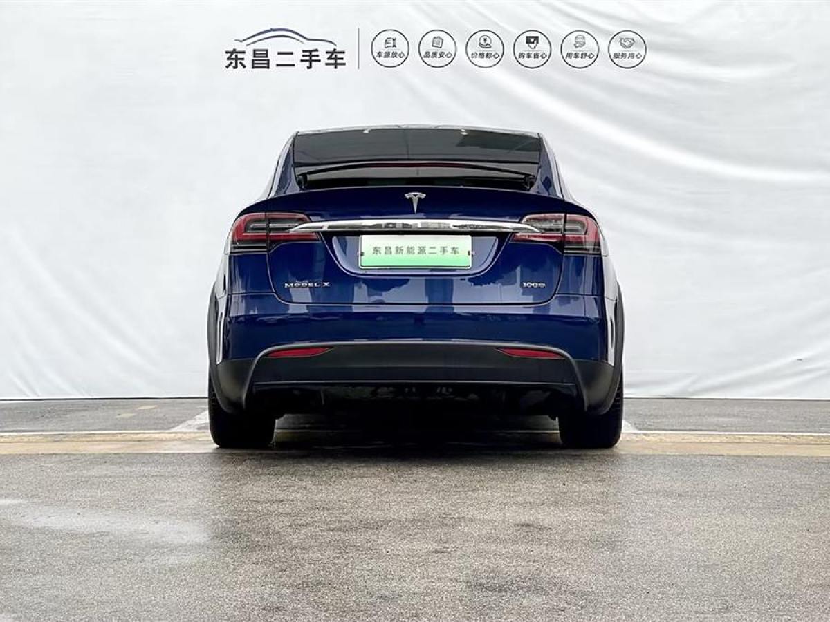 特斯拉 Model X  2017款 Model X 100D 長續(xù)航版圖片